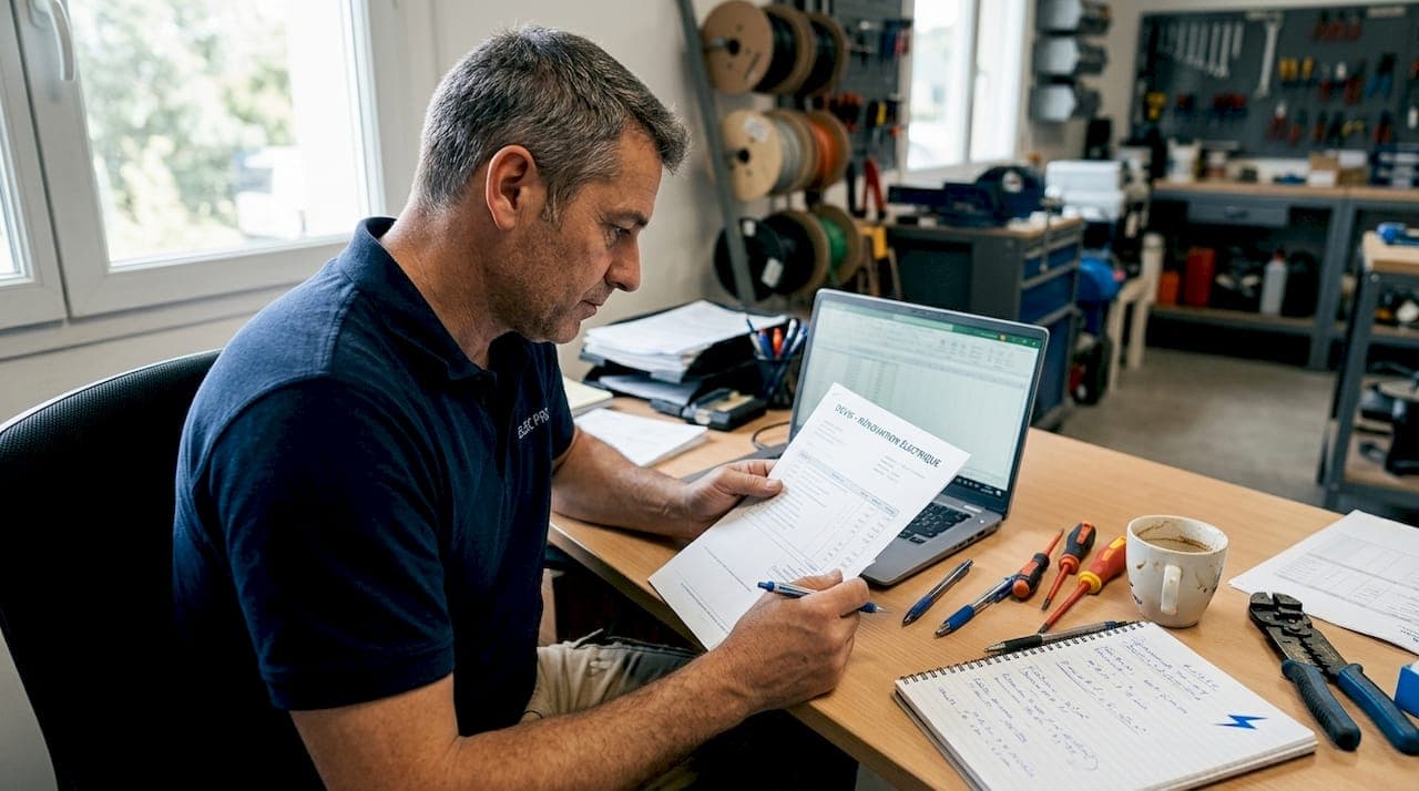 Plans annuels de devis pour électriciens : optimisez